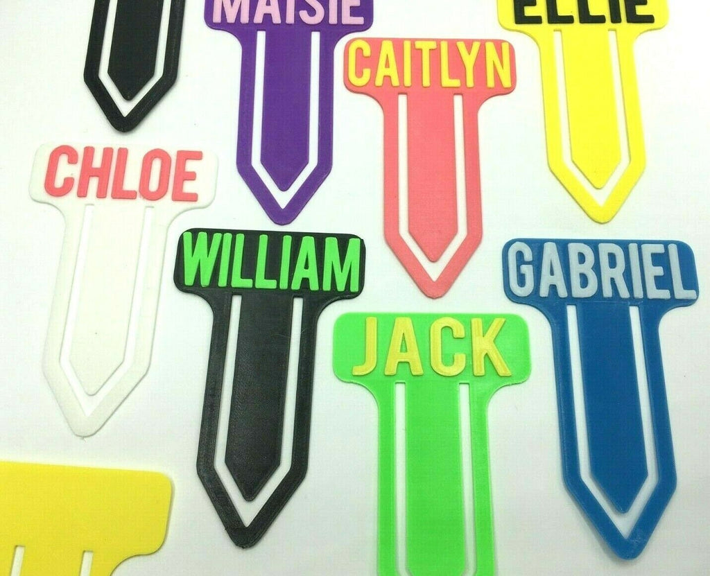 Personalised Bookmark, Bookmark Name Gift, Reading Gift, Bookmark Party Bag Filler, Custom Page Mark, Bookmark Christmas, Bookmark Birthday