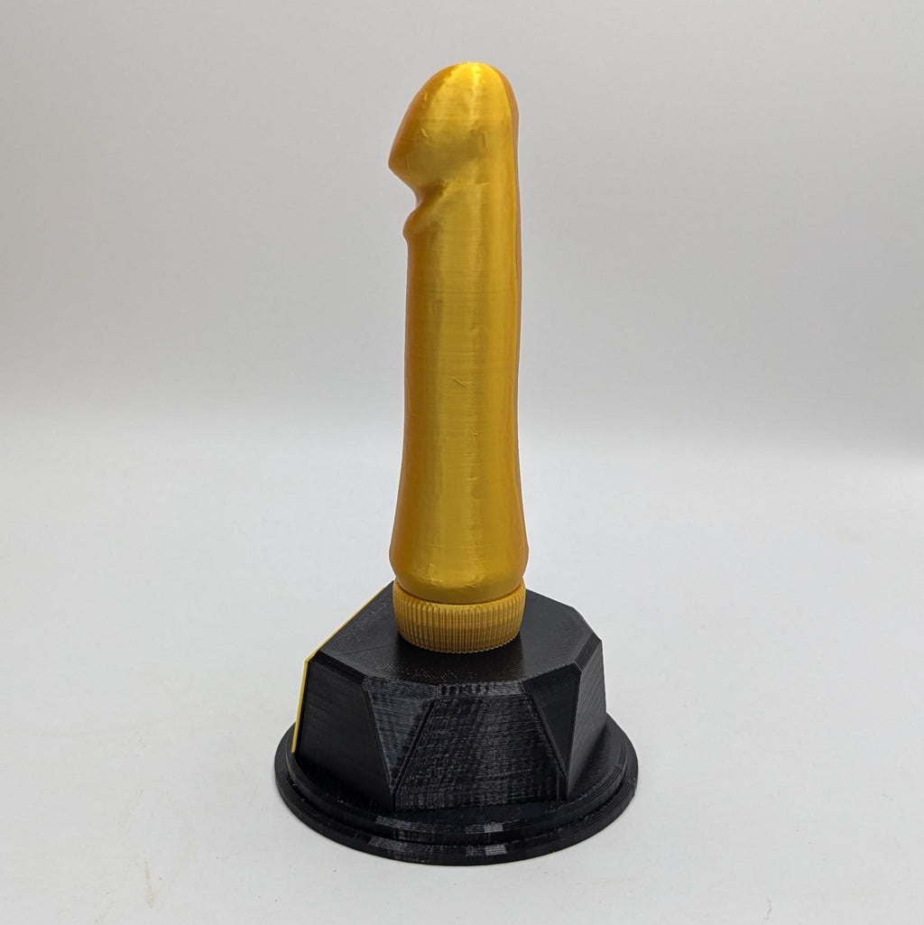 Personalised Dildo Trophy, Custom Trophy Gift, Biggest Dildo Award, Dildo Gift, Dildo Shaped Gift, Dildo Award Trophy, Joke Dildo Award Gift