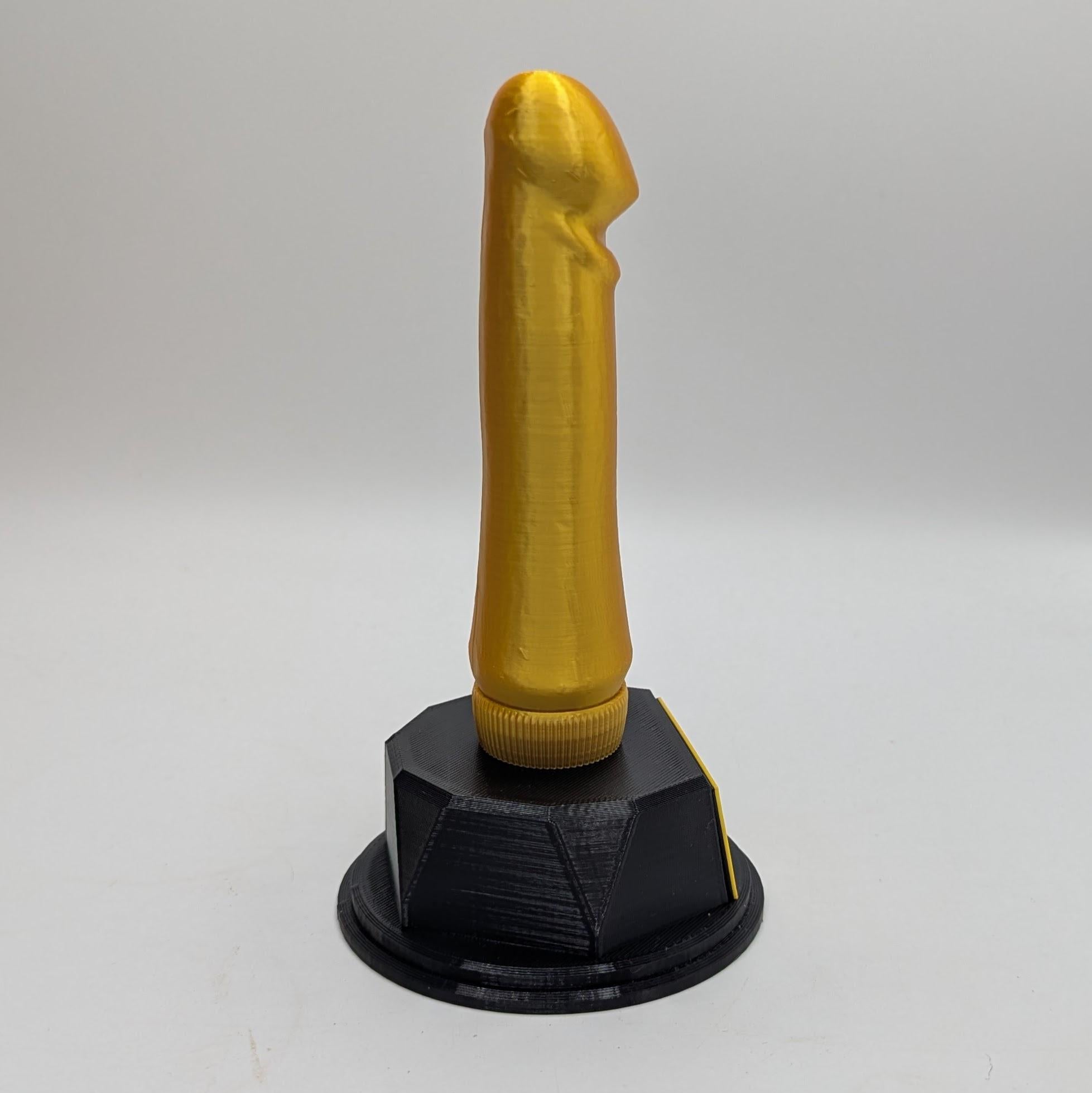 Personalised Dildo Trophy, Custom Trophy Gift, Biggest Dildo Award, Dildo Gift, Dildo Shaped Gift, Dildo Award Trophy, Joke Dildo Award Gift