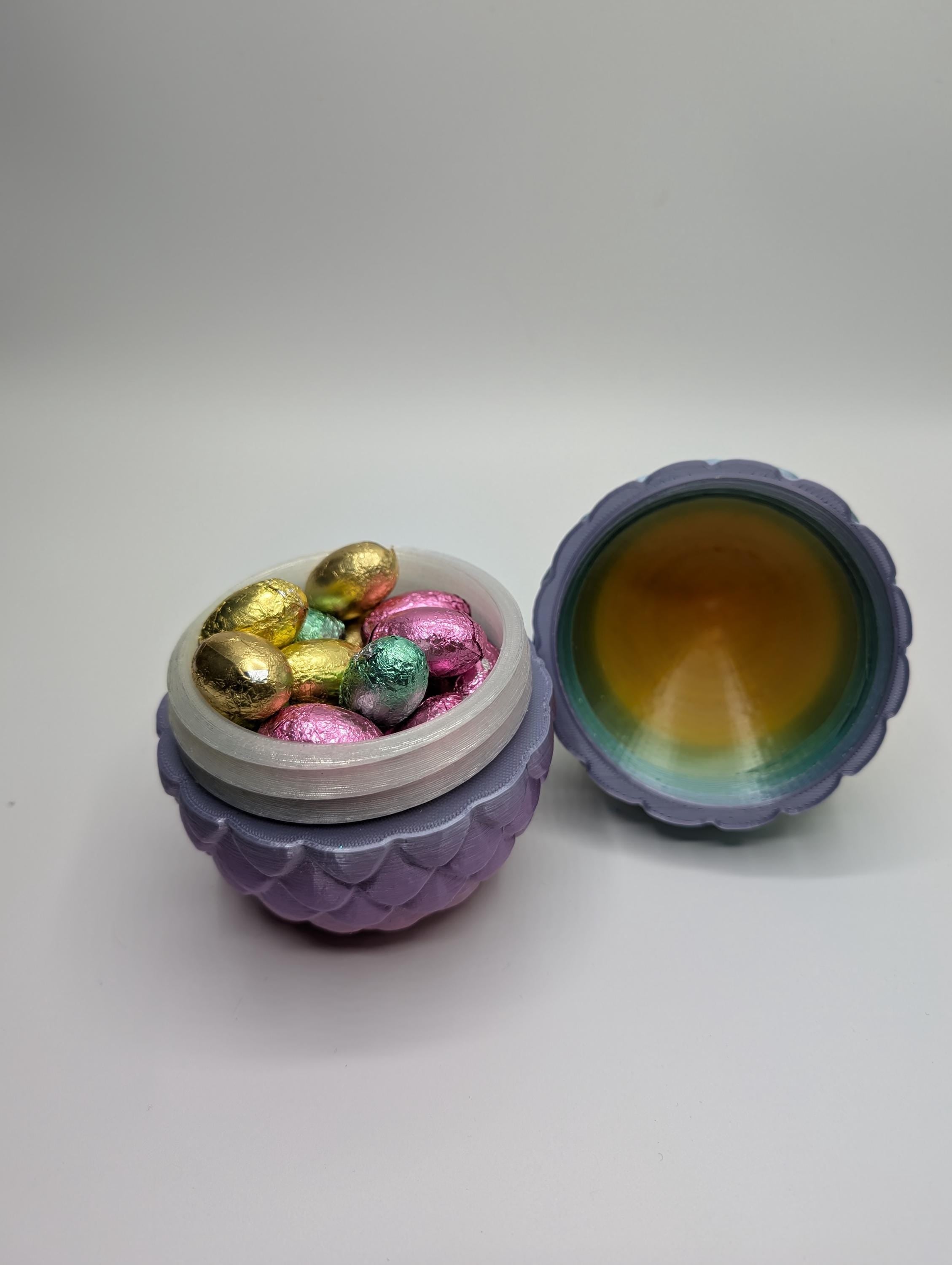 Easter Fillable Egg, Easter Sweet Holder, Easter Egg, Dragon Egg Storage, Fillable Sweet Holder, Empty Egg, Easter Keepsake, Reusable Easter