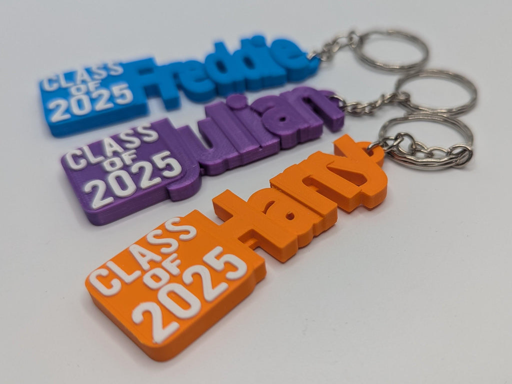 Personalised School Leavers Keyring, Class of 2025, School Leavers Gifts, Personalised Primary School Leaver, Secondary School Leaver Gift