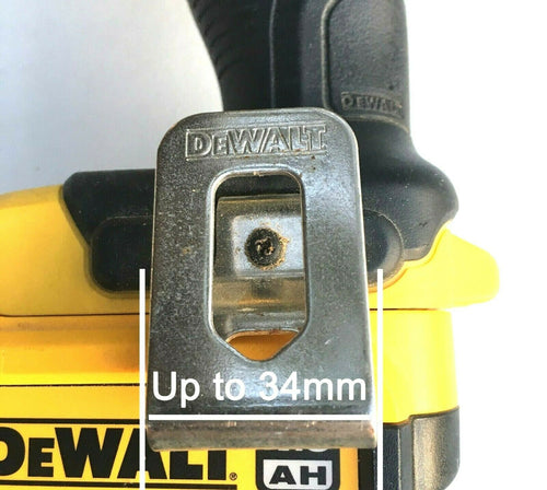 Belt Clip Wall Mount for DeWalt Cordless Drill - Shed, Van or Workshop (x2)