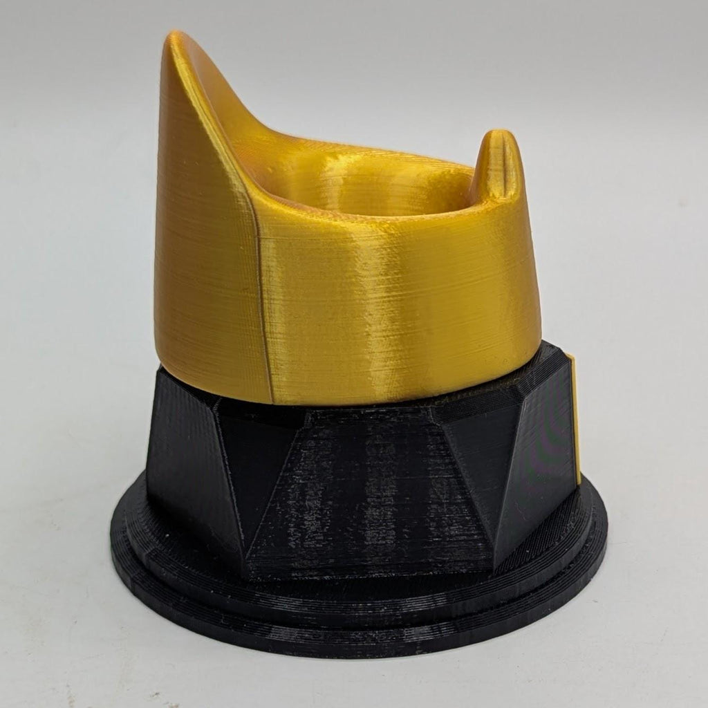 Personalised Potty Trophy, Potty Shape Gift, Potty Mouth Award Gift, Potty Joke Gift, Custom Trophy Award, Novelty Potty Award, Gold Potty