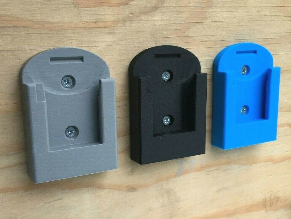 Aldi Activ Energy 20V & 40v Battery Wall Mount Holder for Workshop / Van (Qty:1)