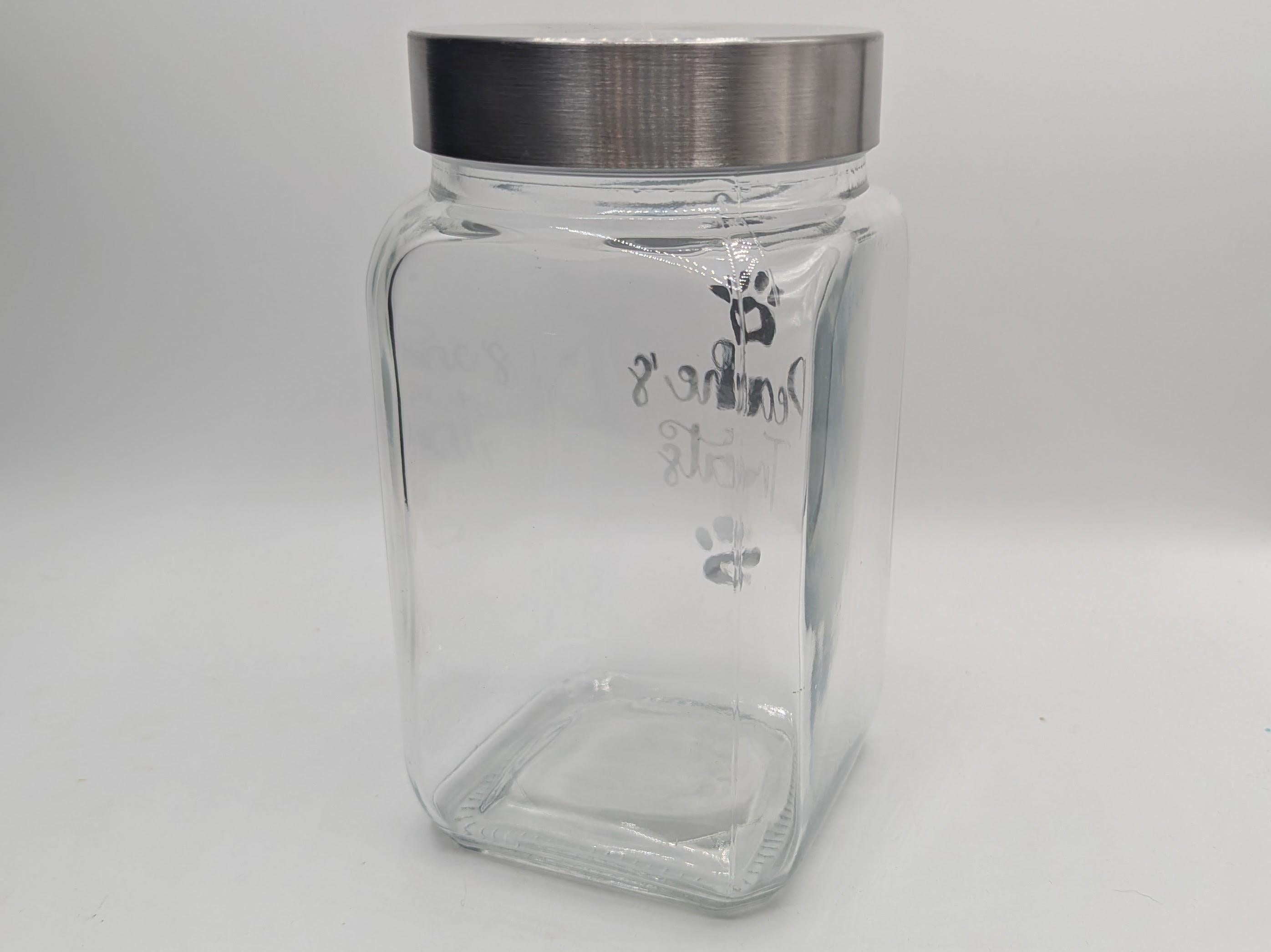 Personalised Dog Treat Jar, Cat/Dog Treat Jar, New Puppy Treat Jar, Puppy Pack Treat Jar, Gift for Dog Owner, Dog Treat Storage, Dog Gift