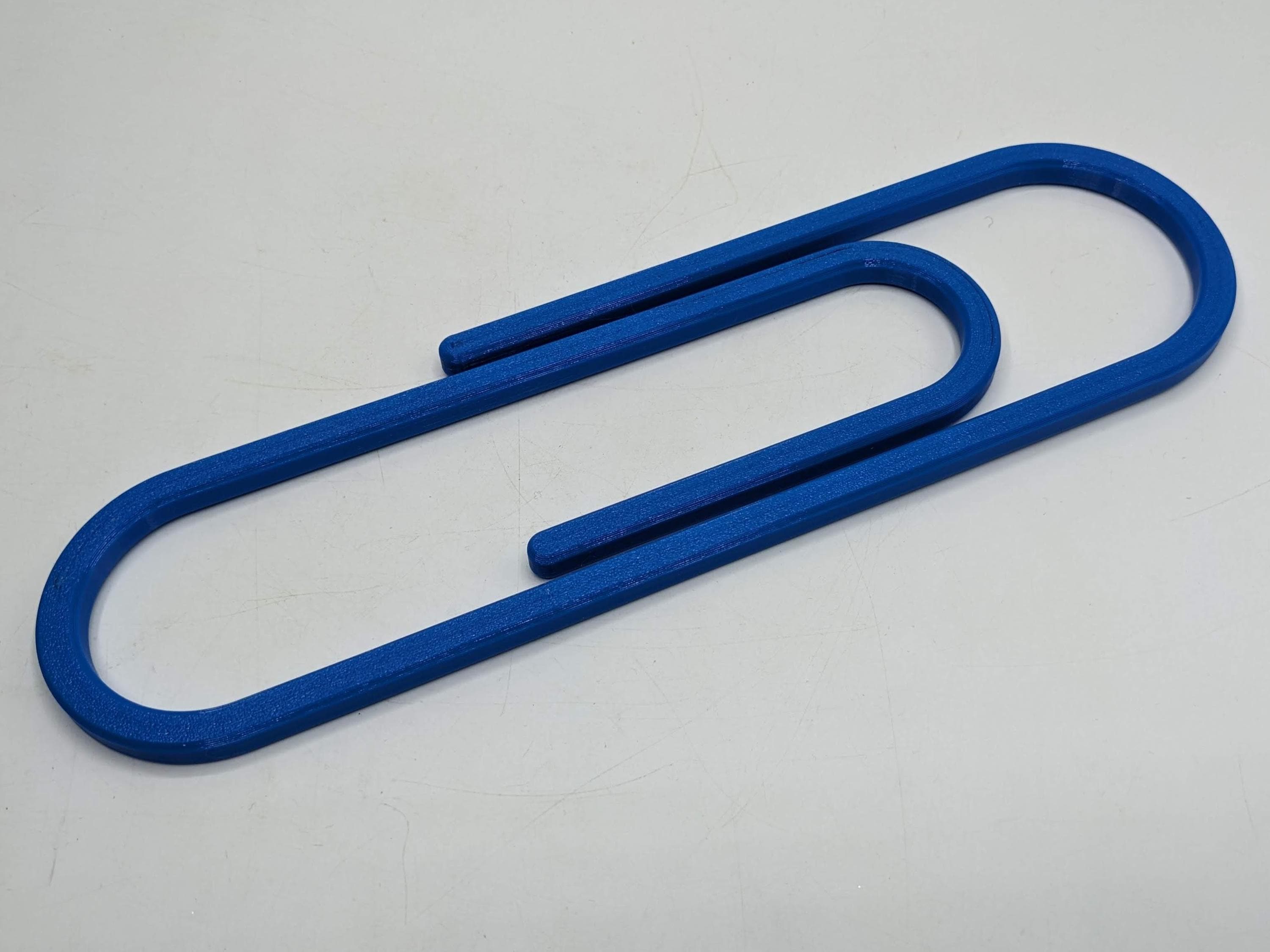 Giant Paperclip / Oversized Paperclip / Big Paperclip / Stationery Paperclip / Novelty Office Stationery / Office Supplies / Paperclip Tidy