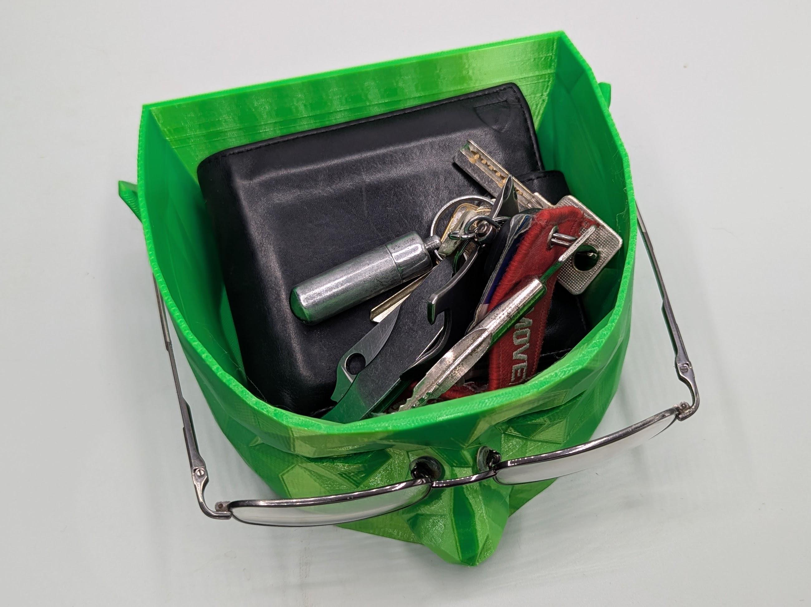 Glasses Holder Bowl, Glasses and Keys Storage, Bedside Storage, Glasses Stand, Keys and Wallet Bowl, Gift for Him, Glasses Wallet Keys Desk