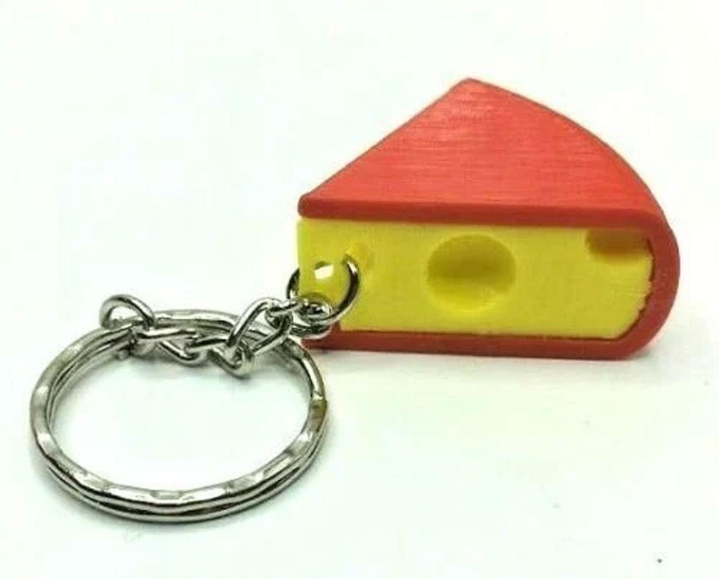 Edam Cheese Keyring, Fun Novelty Cheese Keyring, Cheese Charm, Cheese Lovers Gift, Cheese Keychain, Cheese Keyring, Cheese Gift, Cheesy