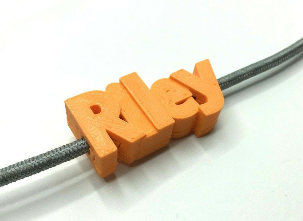 Personalised USB Charging Cable Clip with back / Personalised iPhone & iPad Clip / Marker Phone Cable Accessory / Samsung / Android Phone