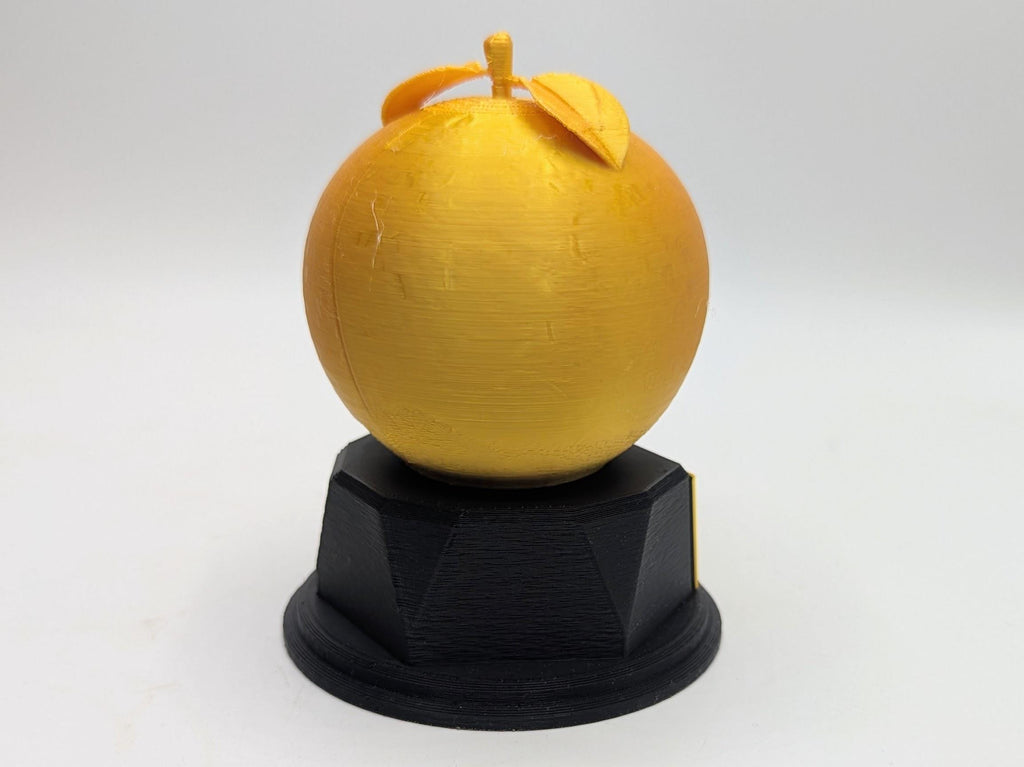 Personalised Peach Trophy, Peachy Bum Trophy, Peach Lover Gift, Fruit Lover Award, Peach Award Trophy, Custom Peach Trophy, Peach Shape Gift