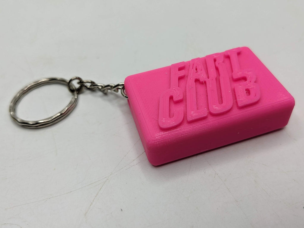 Fart Club Keyring / Rude Keyring / Novelty Keyring / Fart Keyring / Joke Keyring / Poo Gift / Funny Keyring / Farter Gift / Fart Bag Tag