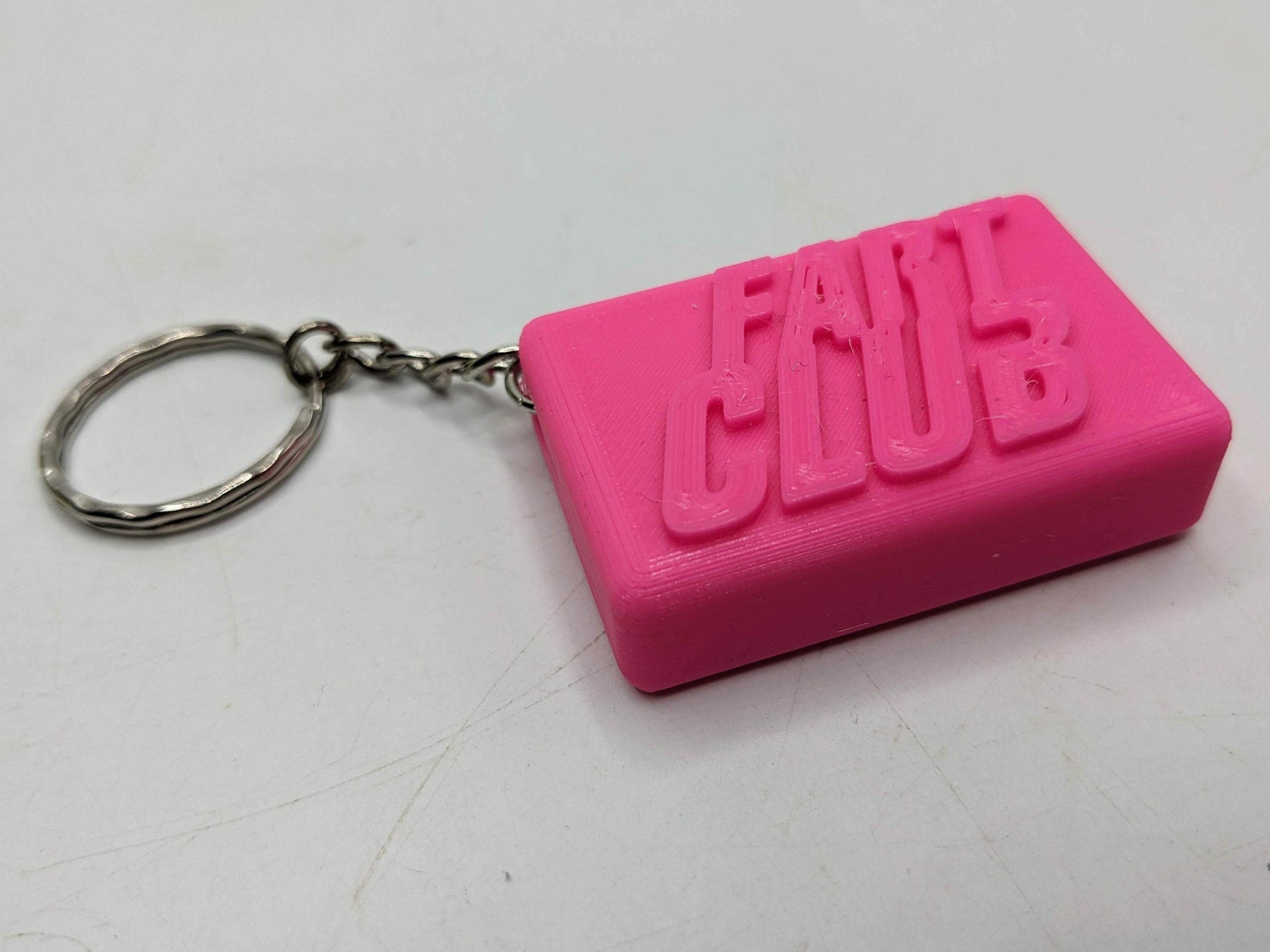 Fart Club Keyring / Rude Keyring / Novelty Keyring / Fart Keyring / Joke Keyring / Poo Gift / Funny Keyring / Farter Gift / Fart Bag Tag