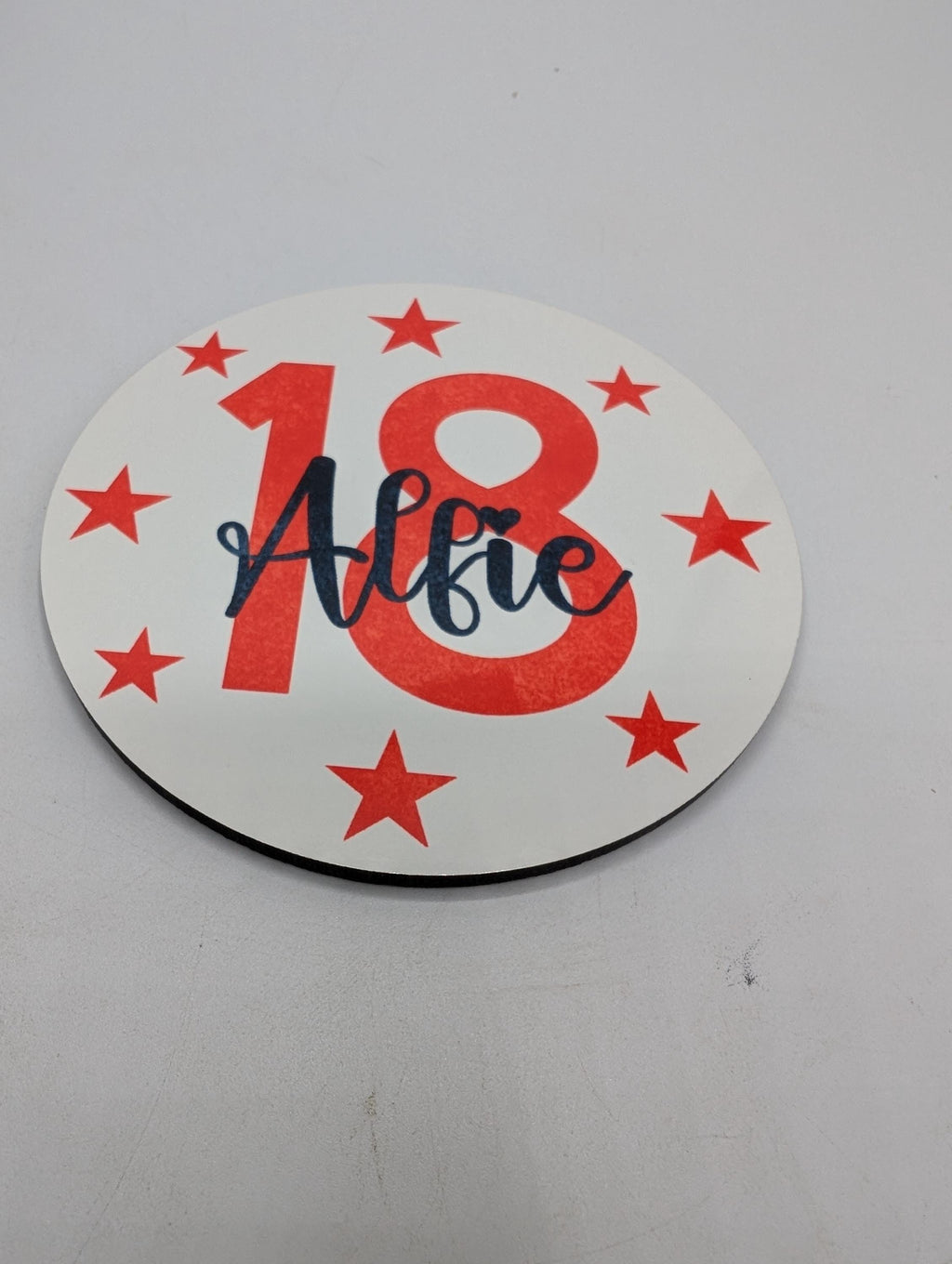 Personalised Coaster, Milestone Birthday Gift, 18th, 16th Birthday, 21st, 30th, 40th, 50th, 60th, 70th Birthday, Special Birthday Her/Him