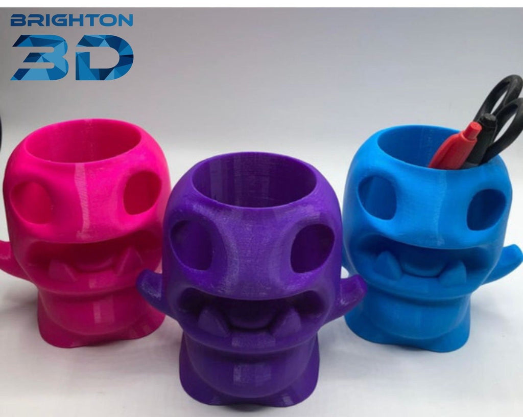 Halloween Monster Pen Pot, Makeup Brush Holder, Monster Desk Buddy, Monster Storage Pot, Halloween Pen Pot, Halloween Storage Pot Gift