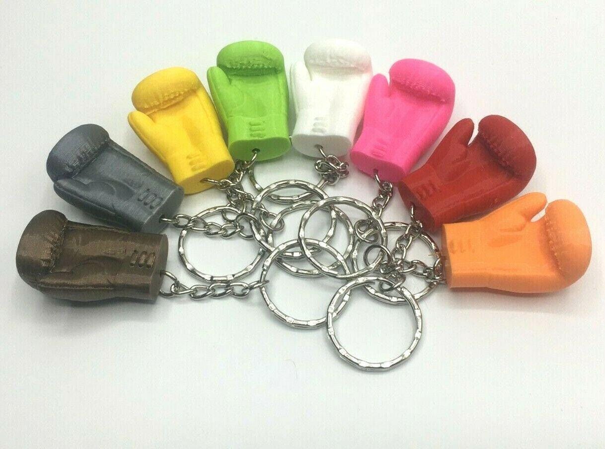 Boxing Glove Keyring, Gift for Boxer, Gift for Boxing Clubs, Sport Keyring, Boxing Bag Charm, Gym Keyring, Boxing Glove Keychain, Boxing Bag