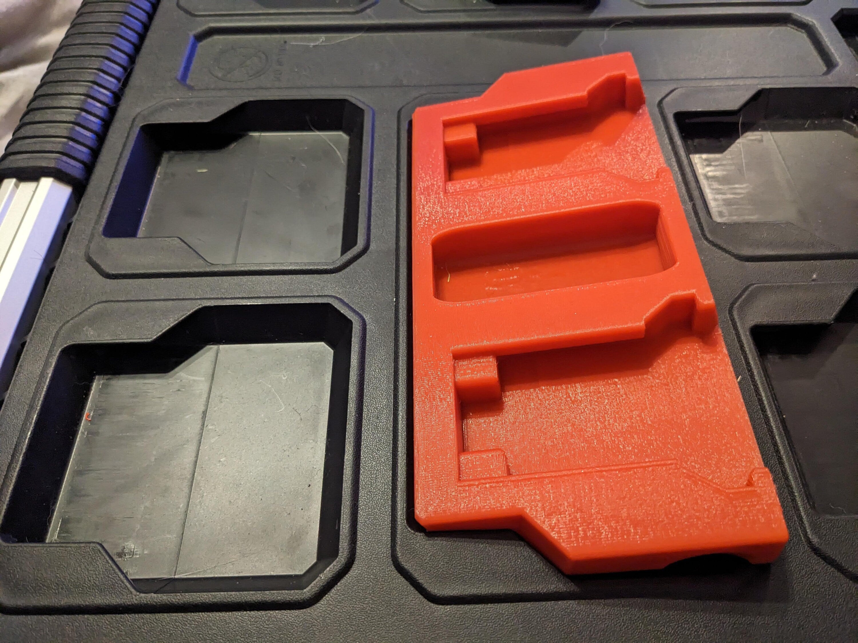 M18 Battery Top Case Mounts for Milwaukee Packout System / M18 Top Case Mounts / M18 Packout System Accessories / M18 Milwaukee Packout