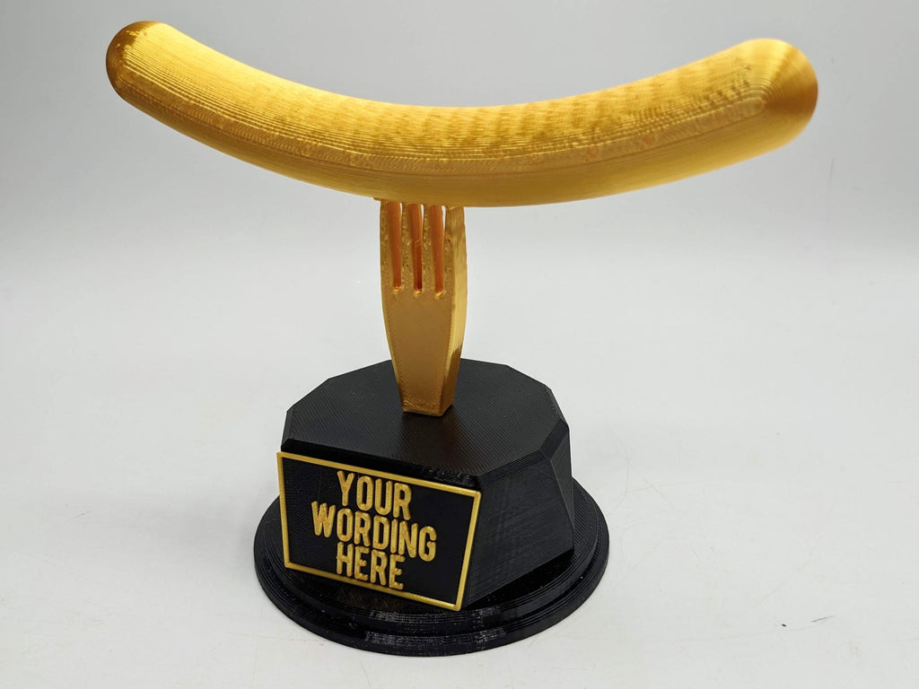 Personalised Sausage Trophy / Sausage Lover / Cheeky Sausage / Sausage Fun Trophy / Sausage Gift / Sausage Award / Sausage Joke Trophy