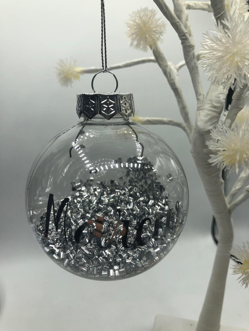 Personalised Christmas Bauble, First Christmas, Custom Bauble, Memorial Bauble, Tree Custom Decoration, Personalised Christmas Ornament Gift