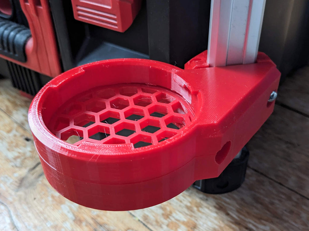 Milwaukee Thermal Tumbler, Cup Holder Milwaukee, Cup Holder for the Packout Corner Rail System, Milwaukee Accessory, Milwaukee Cup Accessory