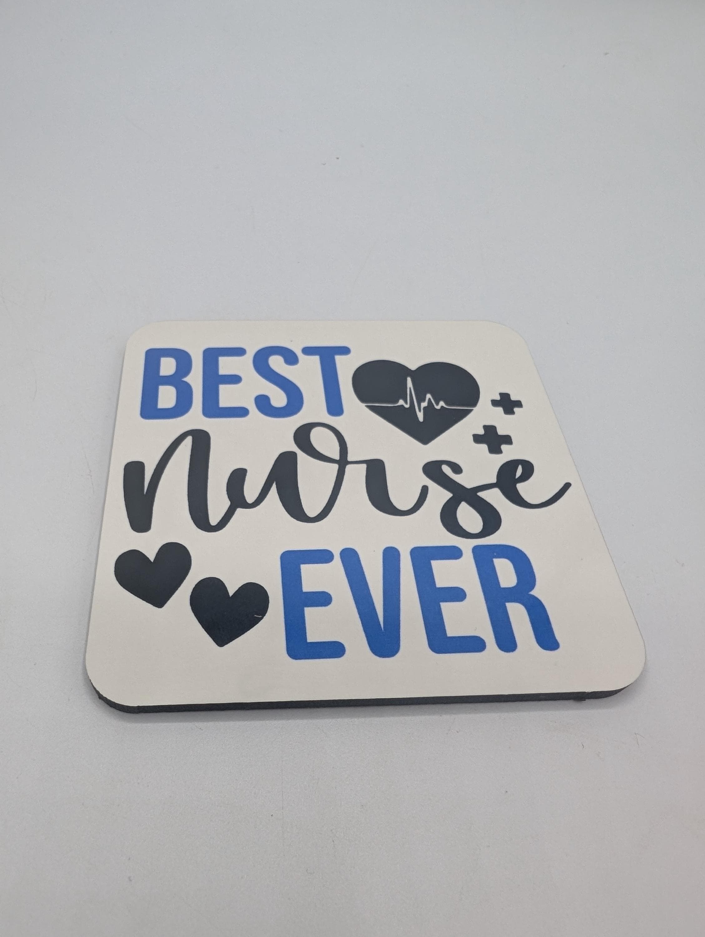 Best Nurse Coaster, Gift for Nurses, Under 5 Pound, Nurse Life Coaster, Best Nurse Gift, Nurse Christmas Gift, Gift for Her, Gift for Him
