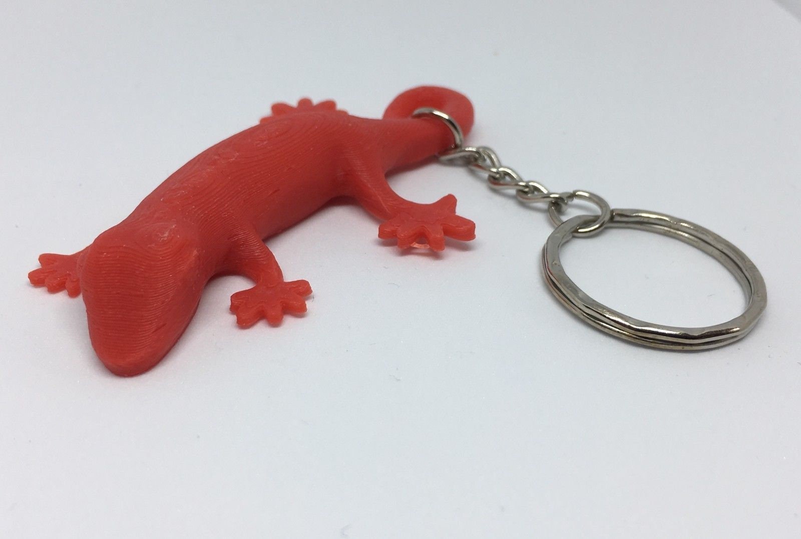 Gecko Keyring / Lizard Keyring / Gecko Shaped Keyring / Lizard Shaped Keyring / Gecko Gift / Lizard Gift / Novelty Keyring / Reptile Keyring