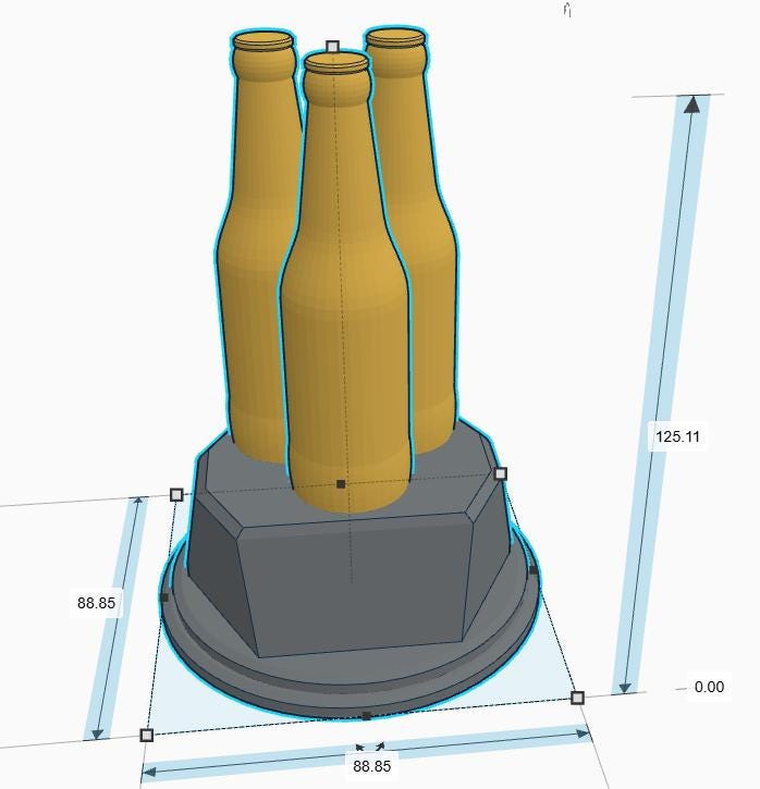 Personalised Beer Trophy, Beer Bottle Award, Beer Lover Gift, Drinker Award, Personalised Dad Beer Trophy, Ale Drinker Award, Beer Gift