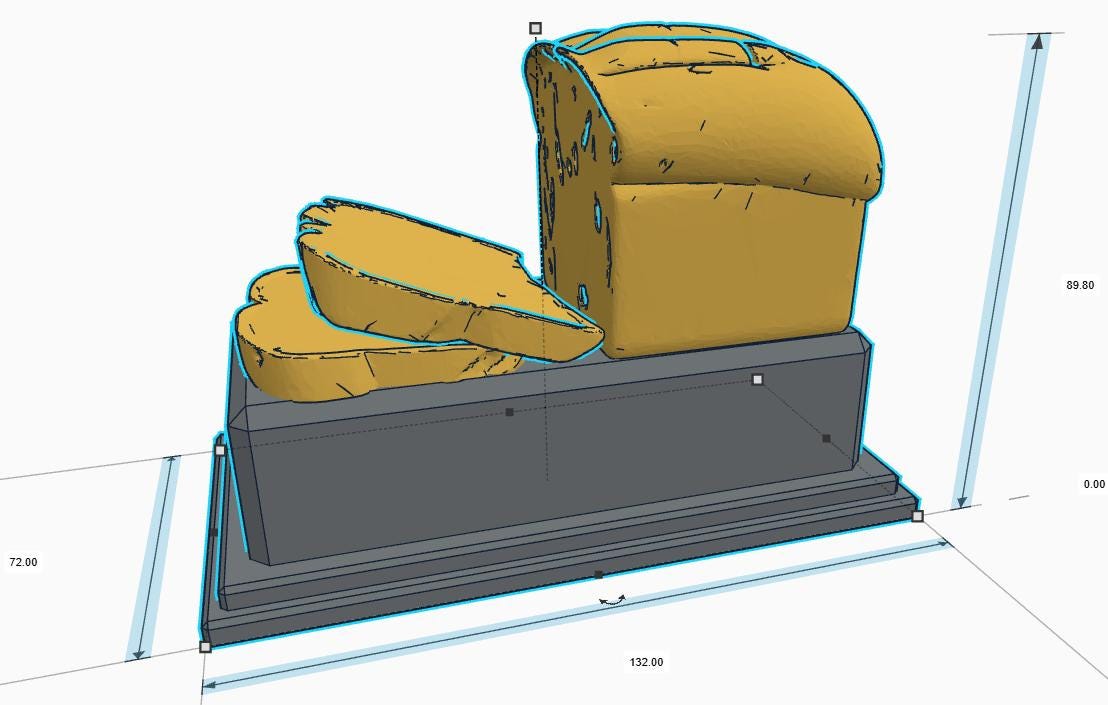Personalised Loaf of Bread Trophy, Sandwich Award, Custom Trophy, Office Trophy, Funny Trophy, Sandwich Lover Award Gift, Crusty Bread Lover