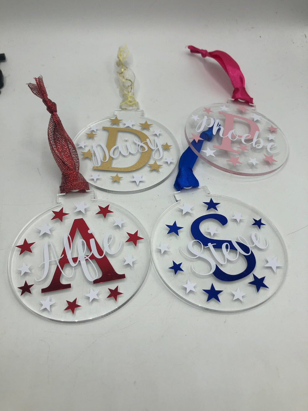 Personalised Christmas Monogram Bauble / Personalised Bauble / Tree Personalised Decoration / Name Bauble / Personalised Christmas Bauble