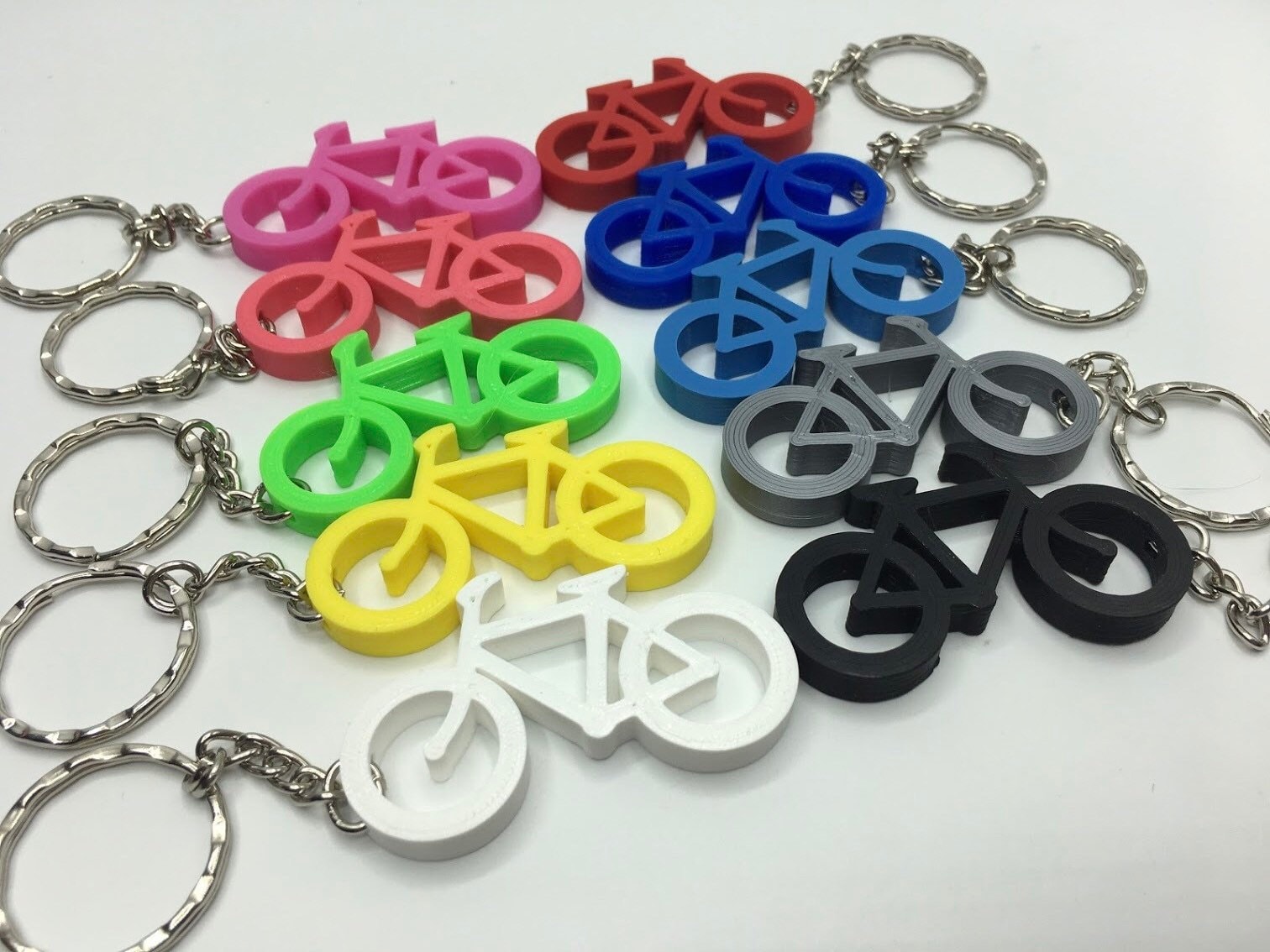 Bike Keyring Gift, Bicycle Keyring Gift, Cycling Gift, Bike Lock Keyring, Keyring for Bike Lover, Cyclist Keyring, Bike Charm, Bike Shaped
