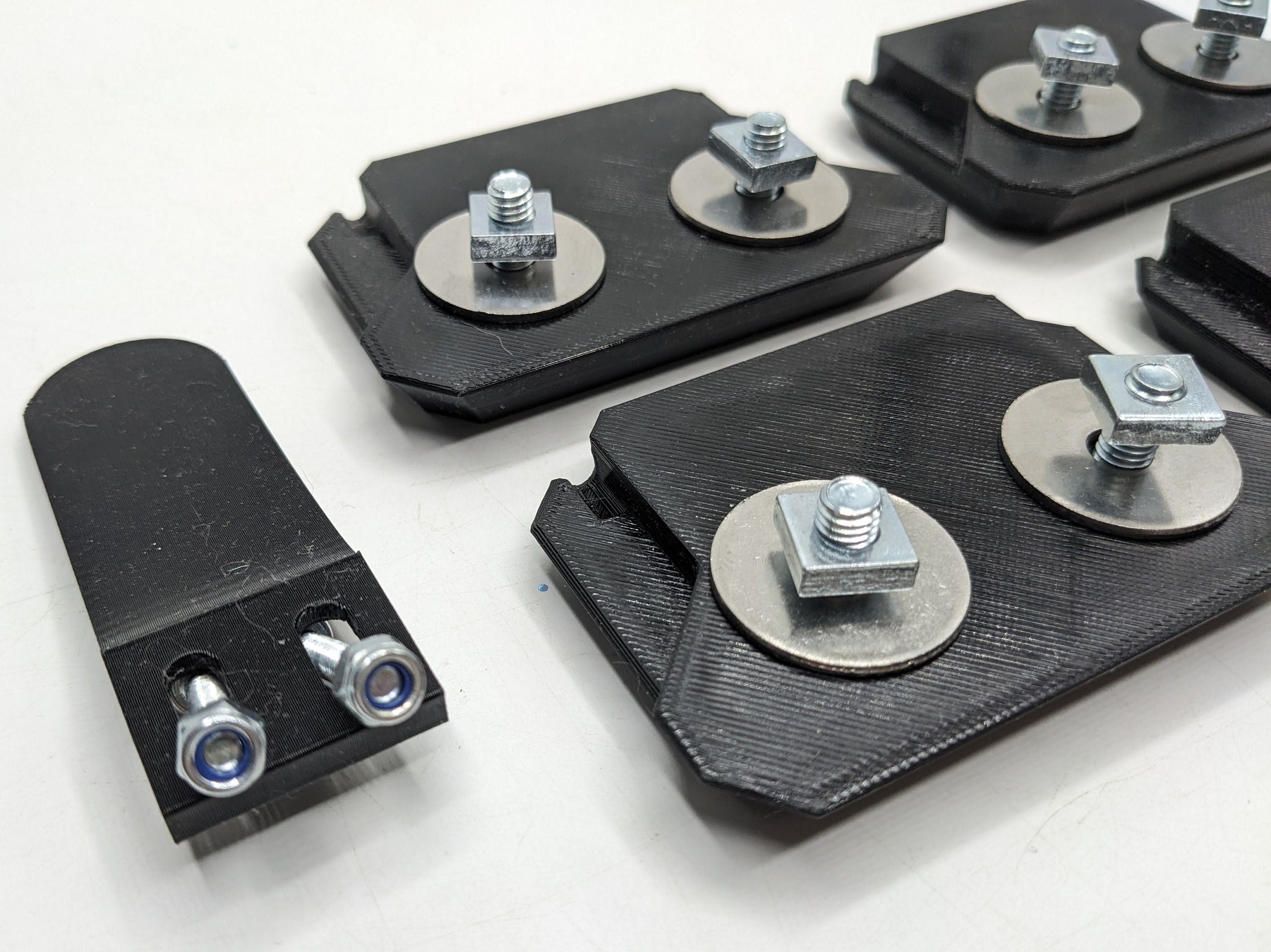 Universal Milwaukee Packout Top Mounting Cleats / Mount Feet Set + Hardware Kit / Milwaukee Packout Mounting / Milwaukee Packout Accessory