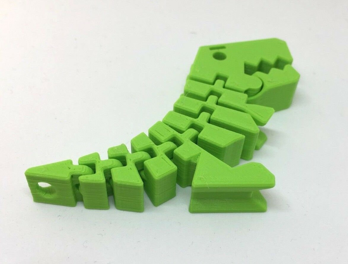 Roar-Some T-Rex Keyring, Flexible T-Rex, Tyrannosaurus Gift, Fidget Dinosaur, Articulated T-Rex, T-Rex Gift, Sensory Keyring, Under 5 Pound