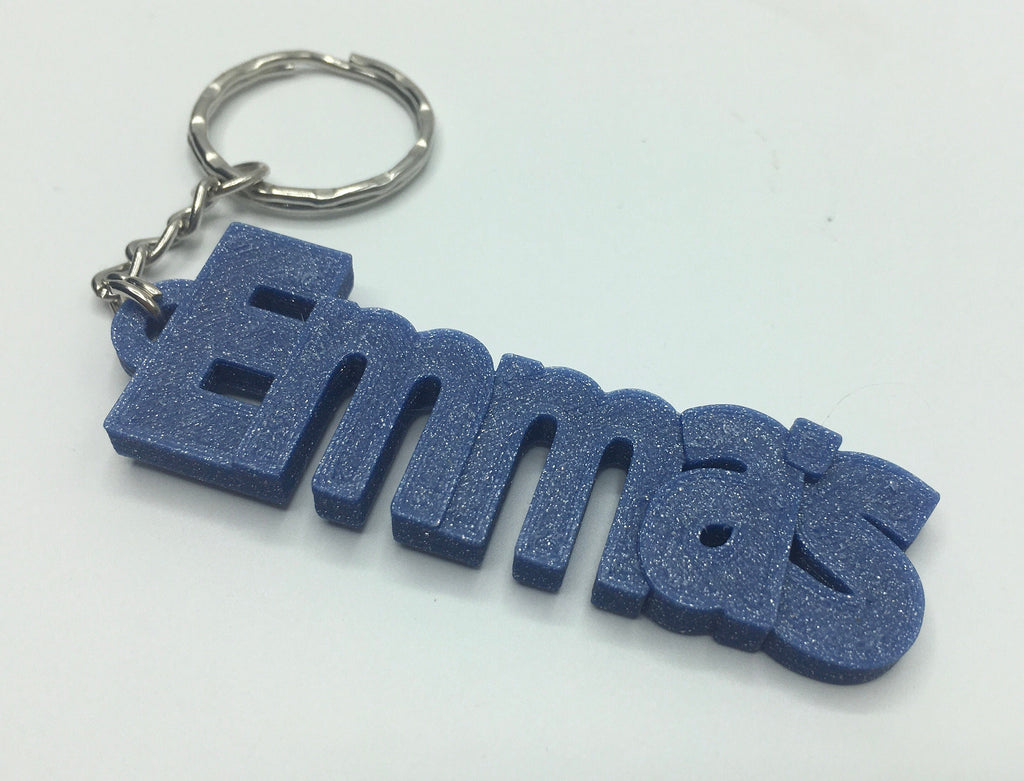 Girls Personalised Keyring, School Bag Tag, Back to School Gift, Party Bag Filler, Small Personalised Item, Personalised Gift, Under 5