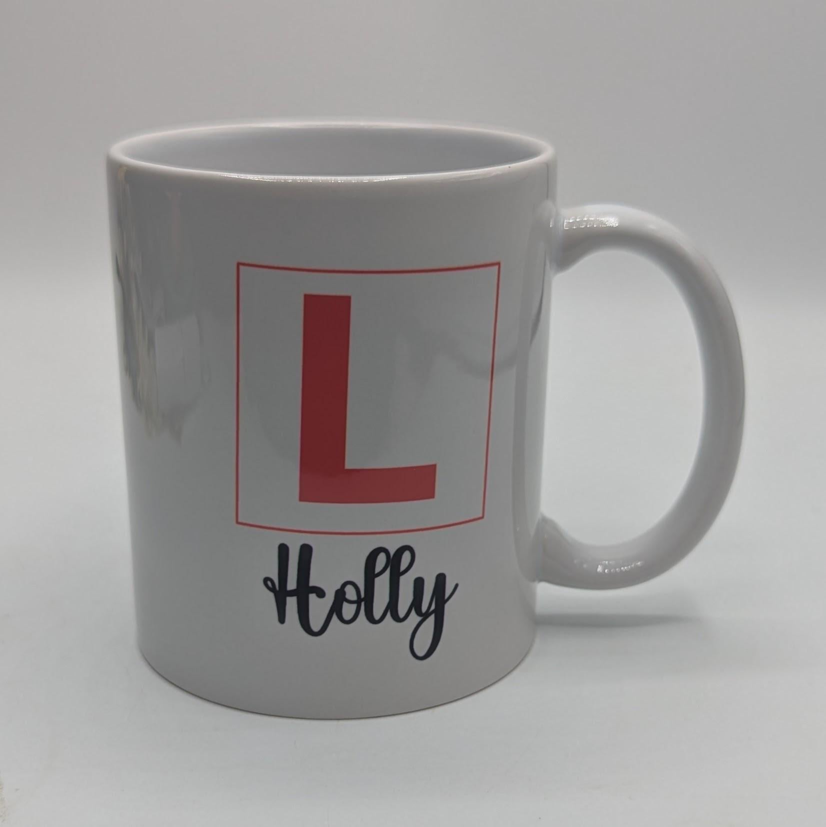 Learner Driver Mug, Funny Gift for Learner, Learner Driver Gift, 17th Birthday Gift, Personalised Learner Mug, Learning to Drive, Learner