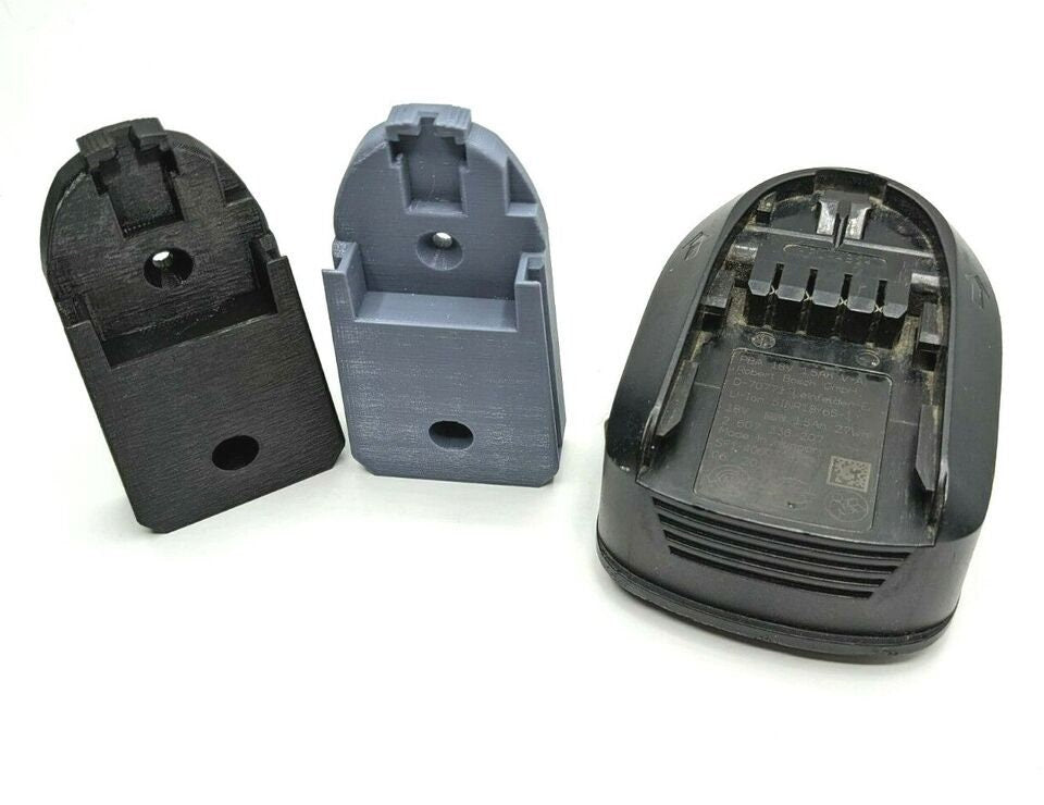 Wall Mount for BOSCH 18V PBA W-B Batteries / Storage Holder - Shed / Workshop / Bosch 18V PBA W-B Battery Mount / Battery Storage Mount