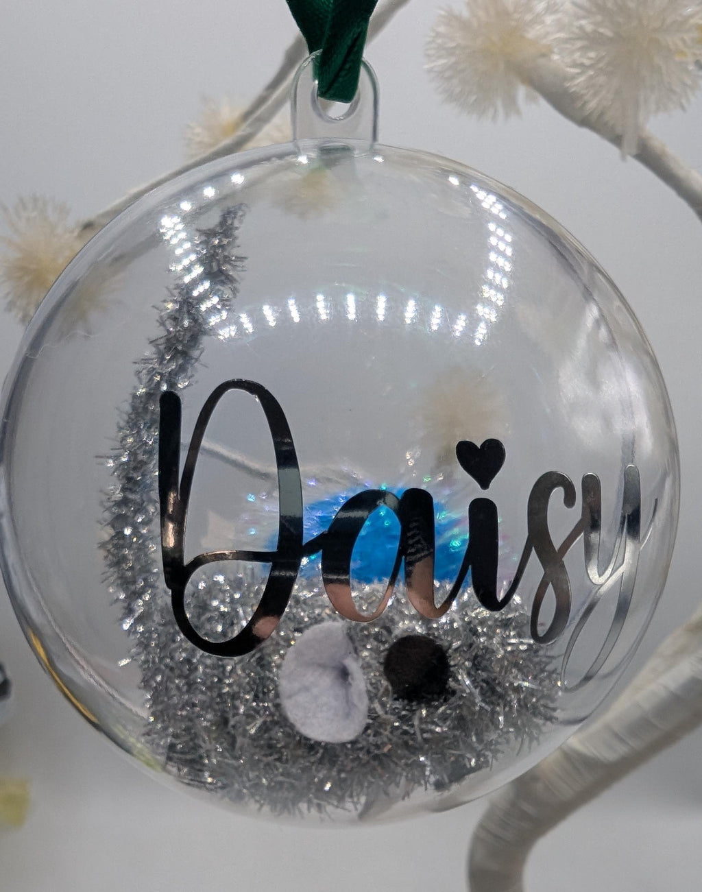 Personalised Cat Toy Bauble, Kitten Gift Box Gift, Kitten Personalised Decoration, Cat Christmas Gift, Cat Bauble Keepsake, Kitten Bauble