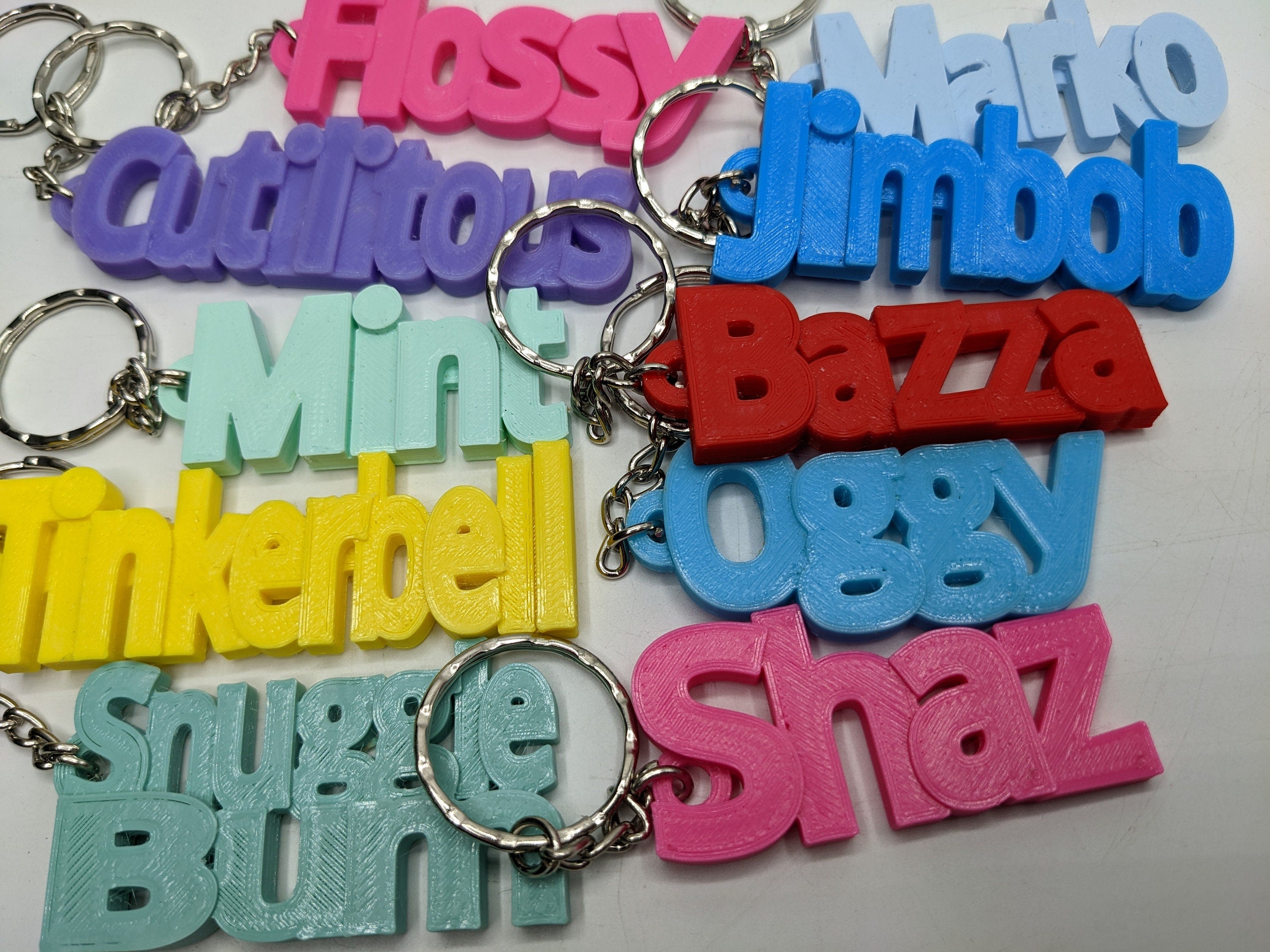 Nickname Keyring, Personalised Nickname Gift, Funny Nickname Bag Tag, Under 5 Pound, Joke Keyring, Rude Name Keyring, Custom Name Keyring