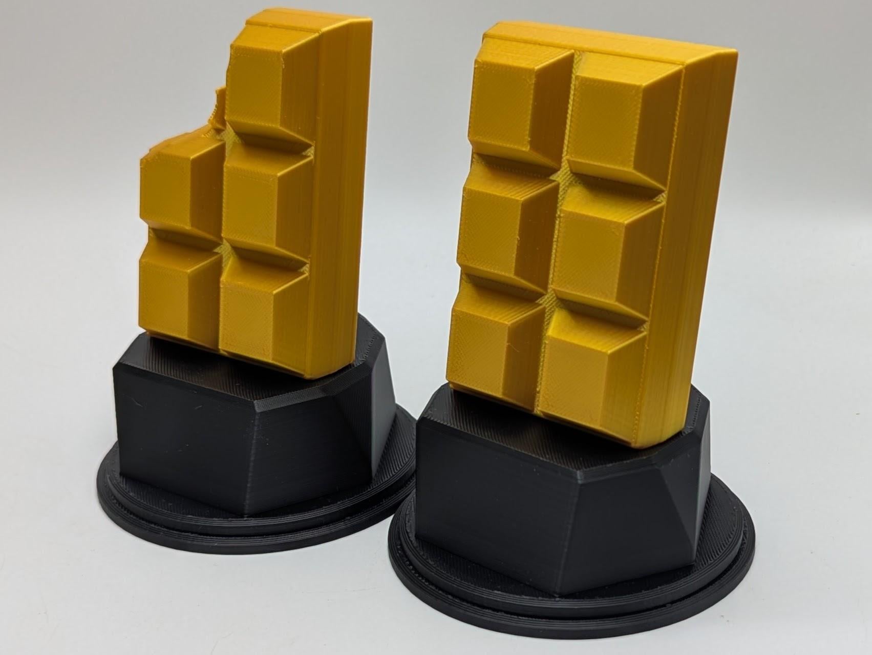 Personalised Chocolate Bar Trophy, Chocolate Award Trophy, Gift for Chocolate Lover, Custom Trophy Gift, Chocolate Award Gift, Office Trophy