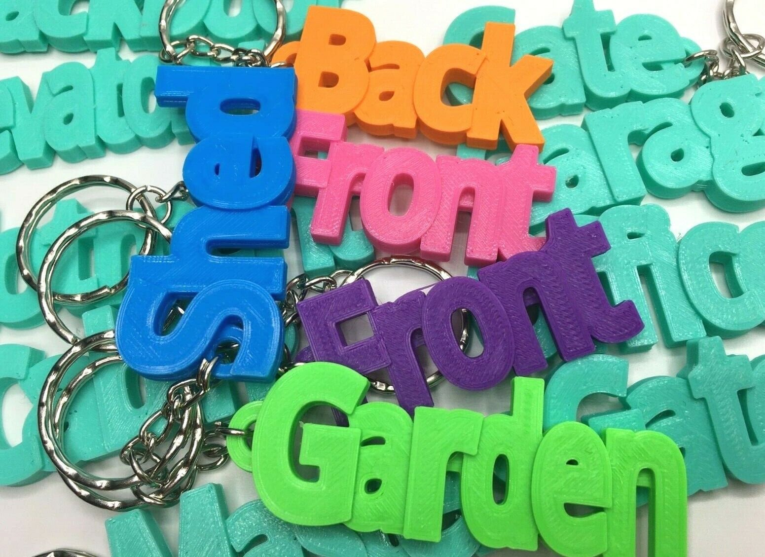 House Keyring / Patio Keyring / Boat Keyring / Shed Keyring / Conservatory Keyring / Frontdoor Keyring / SheShed Keyring /  Backdoor Keyring