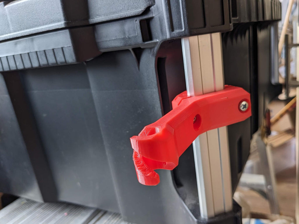 Milwaukee Packout Cable Tidy / Extension Lead Storage Corner Rail System