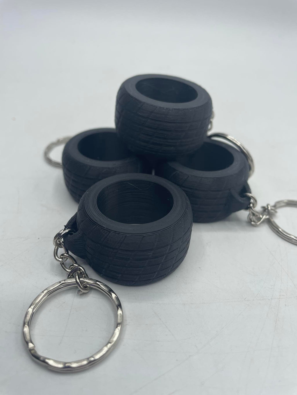 Tyre Shaped Keyring / Tyre Bag Tag / Tyre Keyring / Tyre Gift / Tyre Keyring Gift / Mechanic Gift / Racing Driver Gift / Racing Keyring