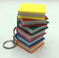 Book Keyring / Book Bag Charm / Book Reader Gift / Reader Gift / Library Keychain / Book Lover Gift / Bookworm Keyring Gift / Book Bag Tag