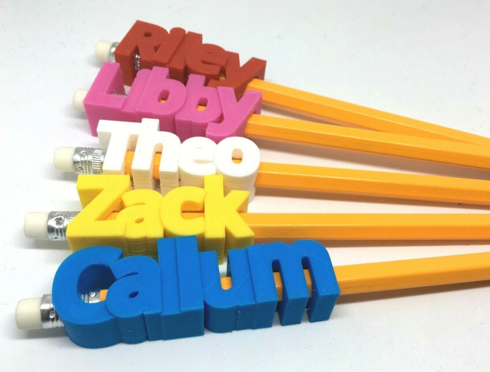 Personalised Pencil Toppers / Party Bag Fillers / Gifts for Teachers / Gifts for Office Staff / Under 5 Pounds / Pencil Topper with Pencil