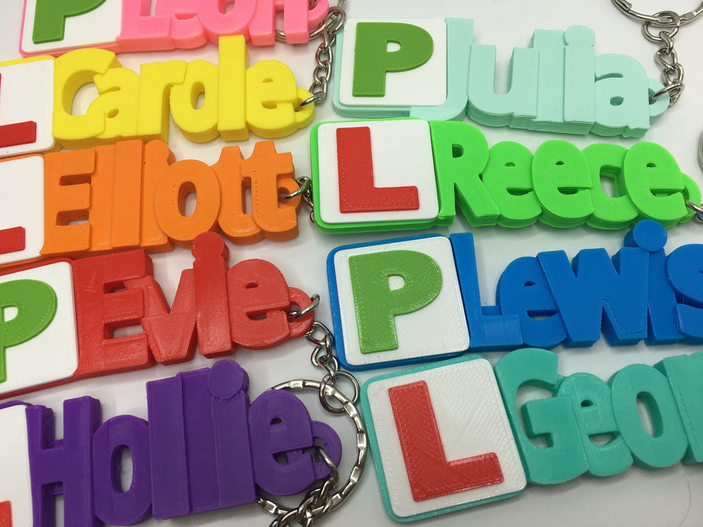 Learner Driver Keyring, Just Passed Driving Test Gift, New Driver Keyring, Just Passed Keyring, Driving Gift, Gift for 17 Year Old, Under 5