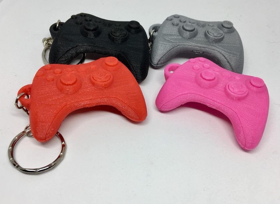 Xbox Controller Keyring / Video Game Controller Keyring / Gift for Gamer or Geeks / Gaming Gift / Xbox Gift / Gamer Party Bag Filler Gift