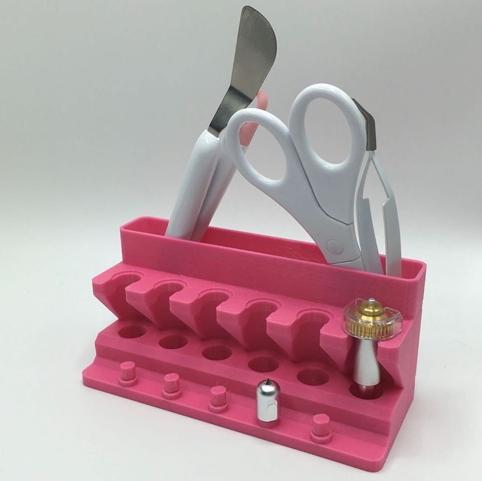 Tool Holder to fit Ikea Skadis Pegboard / Tools and Accessory Storage for Cricut Maker / Tool and Accessory Storage for Cricut Air