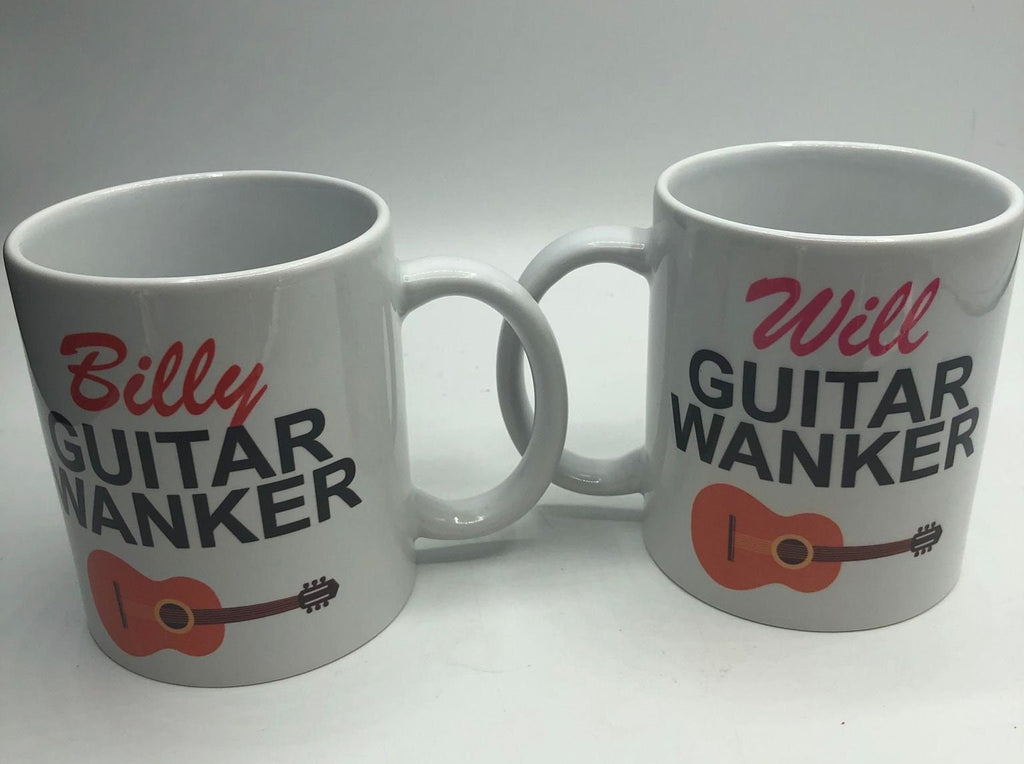Guitar Wanker Mug, Guitarist Mug, Guitar Gift, Musician Gift, Funny Guitar Mug, Guitar Player Gift, Guitar Teacher Mug, Music Birthday Gift