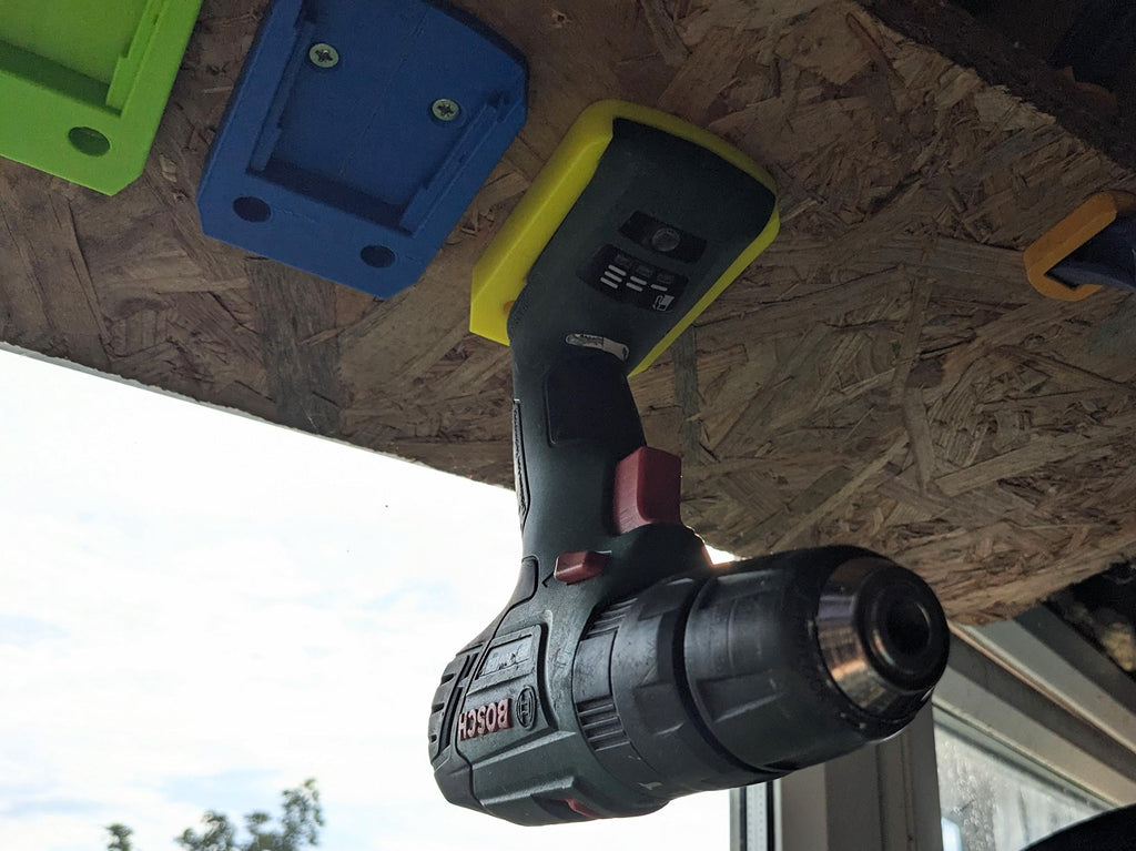 Tool Drill Mount for BOSCH 18V PBA W-B Power4all for Garage / Workshop / Van