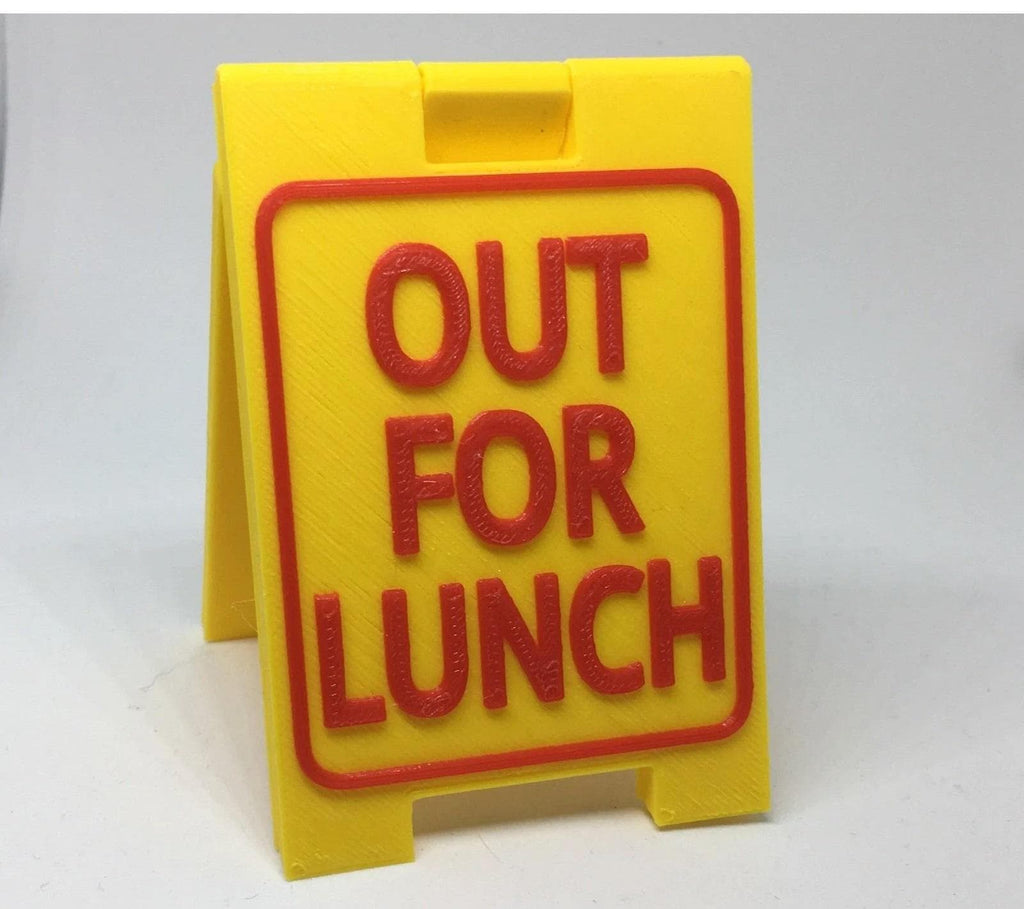 Empty The Dishwasher Sign / Till Closed Sign / Out for Lunch Sign / Till Closed Sign / Customisable Sandwich Board Sign / Wash Hands Sign