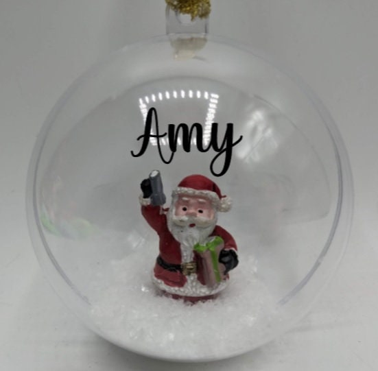 Personalised 1st Christmas Bauble / Babies First Christmas / Baby First Christmas Ornament / First Christmas Tree Decoration / Christmas