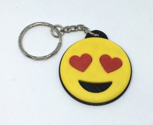 Funny Face Keryings / Funny Face Bag Tags / Poo Face Keyring / Devil Face Keyring / Under 5 Pounds / Heart Face Keyring / Bag Tags / Keyring